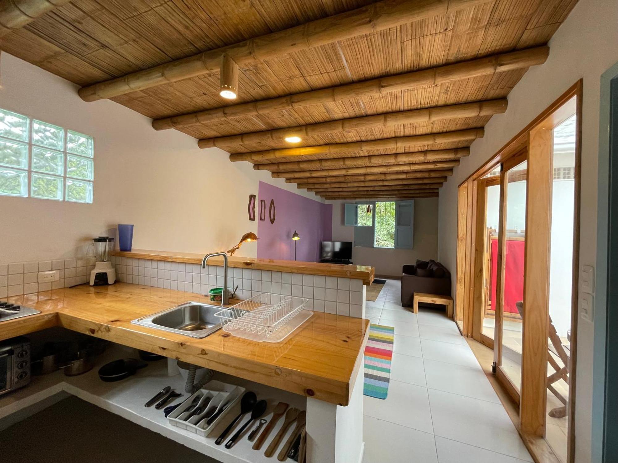 萨兰托Casita Azul公寓 外观 照片