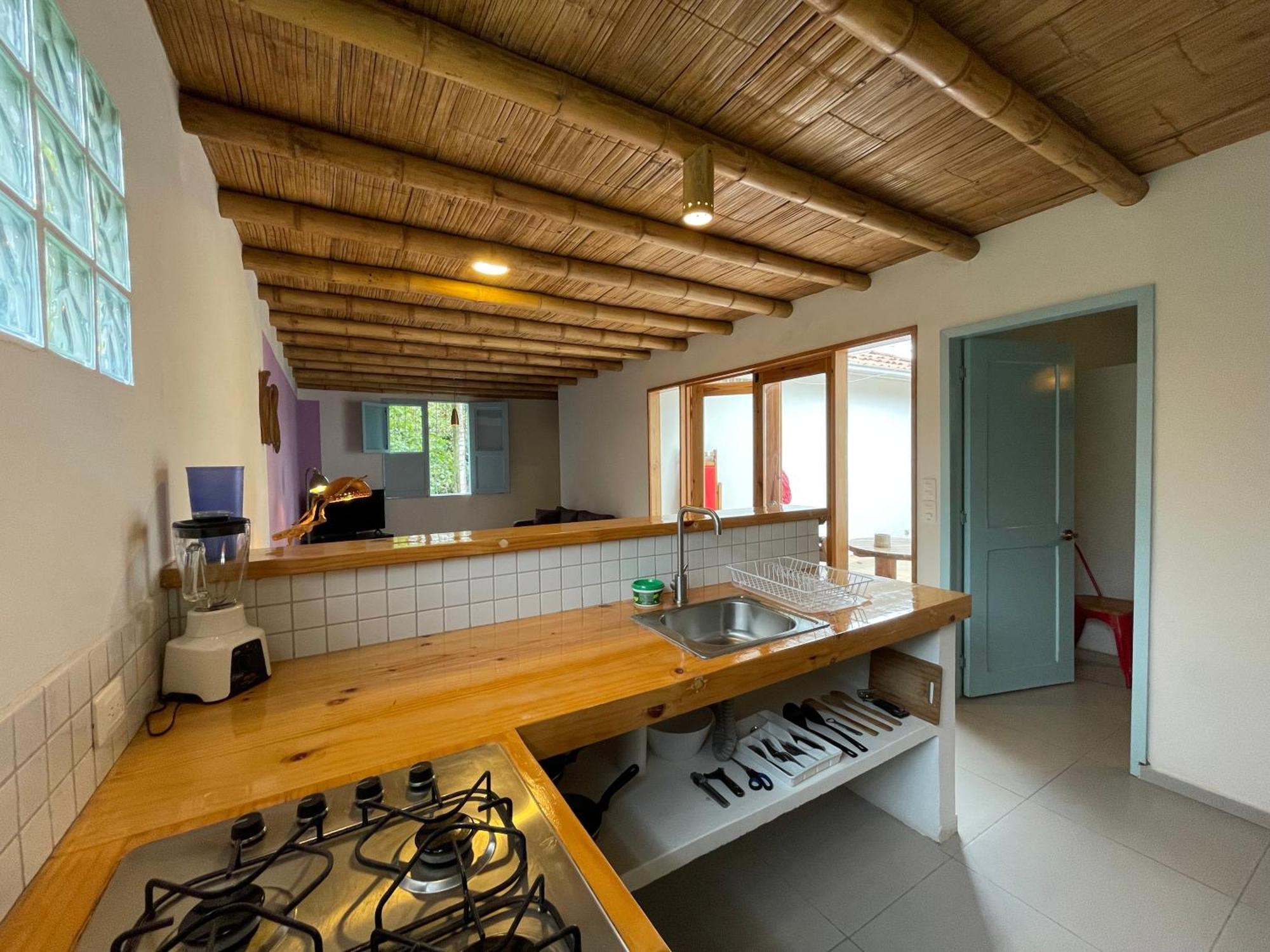 萨兰托Casita Azul公寓 外观 照片